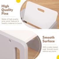 Set de Mesa y Silla Montessori Ajustable para Bebés de 1-3 Años Ideal para Leer/Comer/Jarar - details 8