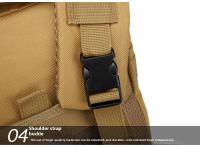 Mochila Tactica Militar, Mochila Impermeable Plegable Para Montañismo,Senderismo,Camping y Viajes - details 16