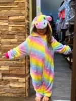 Kigurumi-ropa de dormir con dibujos de animales para niños y niñas, Pijamas suaves de unicornio para el hogar, Invierno - details 25