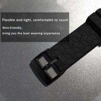 BUNO Pulsera de Silicona para Reloj Deportivo Pulsera de Goma Impermeable para Buceo - details 4