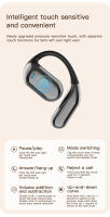 Auriculares de traducción Ai en tiempo real, traductor de 144 idiomas sobre los auriculares |   Auriculares Bluetooth abiertos con pantalla táctil inteligente |   Auriculares abiertos inalámbricos verdaderos Bluetooth 5.4 - details 41