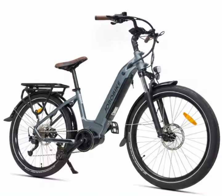 Bicicleta eléctrica JOBOBIKE Lyon 36V 14Ah (504Wh), gris - 1