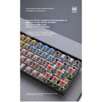 K68 Teclado mecánico inalámbrico Bluetooth de doble modo Bloque de color personalizado para juegos Teclado mecánico intercambio en caliente - details 7