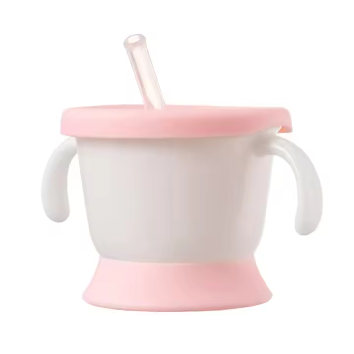 Bonita botella de agua de silicona para viajes al aire libre, vaso de pajita portátil para deportes, 160ML - 1