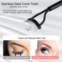 Cepillos de Cejas, Afeitadora de Pestañas, pelador Separador de Pestañas, 4 Piezas - details 2