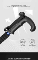 Palo De Caminar Plegable Portátil Para Senderismo Y Camping 4 Secciones Telescópicas De Aleación De Aluminio Con Punta De Acero Tungsteno Carbono Mango Antideslizante Para Ancianos - details 6