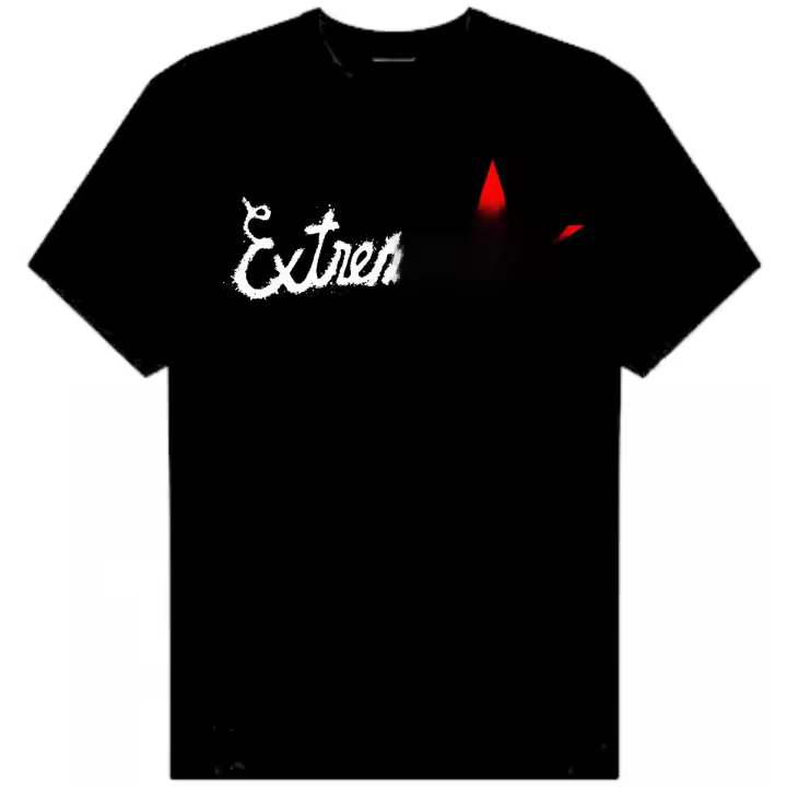 Camiseta Hombre Extremoduro Logo Estrella Manga Corta |   Algodón |   Manga Corta Punto liso 100% algodón - cuello redondo - Punto liso de algodón - 180 gramos/*m² - 1