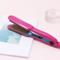 Hierro Crimped de Hierro Corrugado Alisador de Cabello Plano y Ondulado Eléctrico - details 12