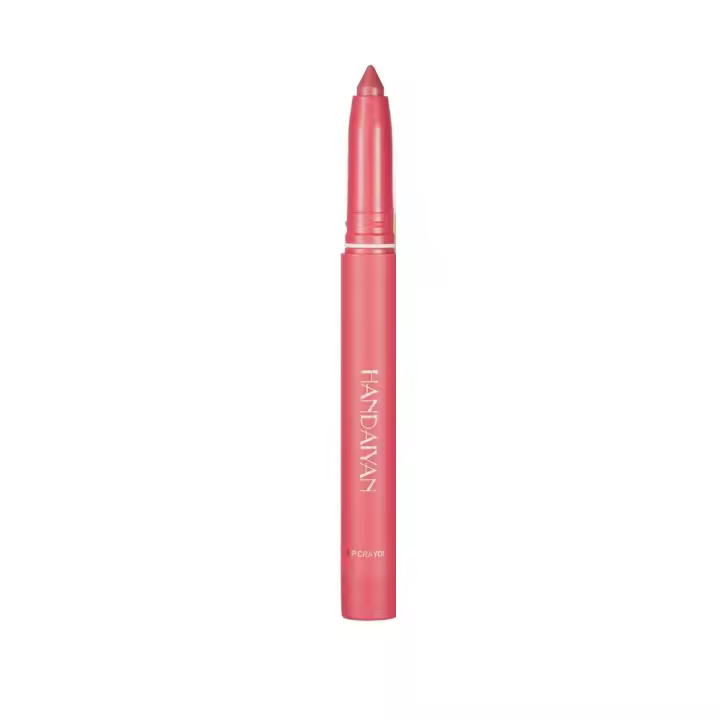 Lápiz Delineador de labios mate, taza antiadherente de larga duración, no se decolora, resistente al agua, Lápices de Colores de Cera no destiñe, Matte Crayon Lipstick, Waterproof Durable Terciopelo Lip Liner - HANDAIYAN - 1