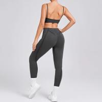 Traje de Yoga para Mujer de Cintura Alta Sujetador Deportivo Antiqueo Pantalones Fizz - details 5