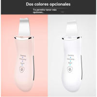 Ultrasones piel pala máquina Ion importador ems microcorriente belleza instrumento Cara poro limpiador - details 8