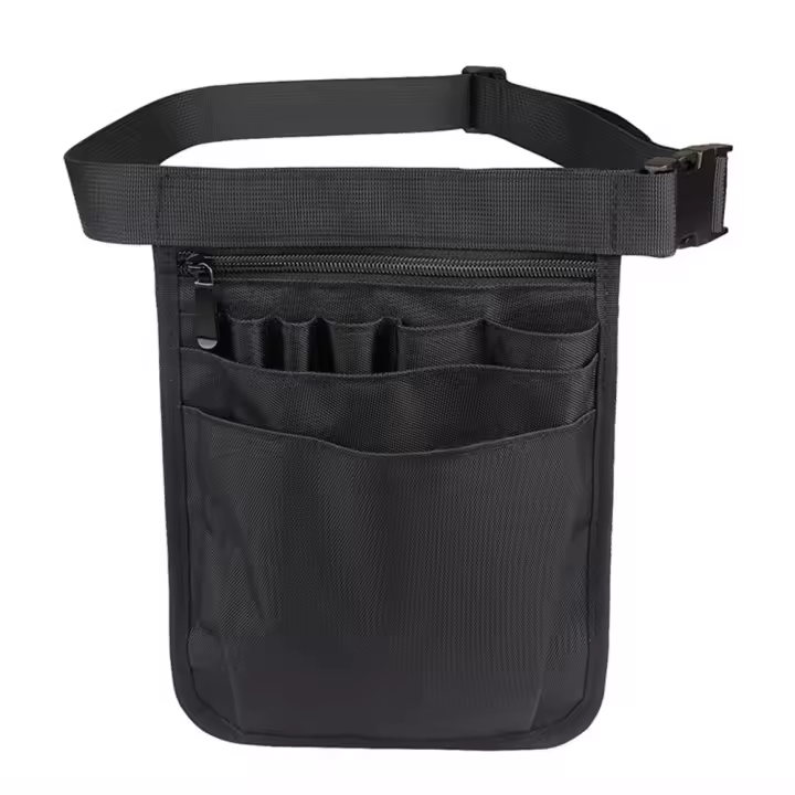 Riñonera de Nailon para Mujer, Bolso de hombro, Organizador de enfermera, cinturón, bolsillo adicional, accesorios para accesorios - 1