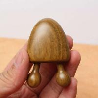 Masajeador de Madera de Sándalo Verde Herramienta de Masaje para Cabeza y Cuello para Terapia de Acupuntura Belleza de Cuidado de la Piel Facial - details 4