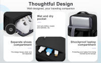 Mochila de Viaje Cabina Avion Easyjet, Bolsos de Viaje, Equipaje de Mano, Maleta portátil - details 5