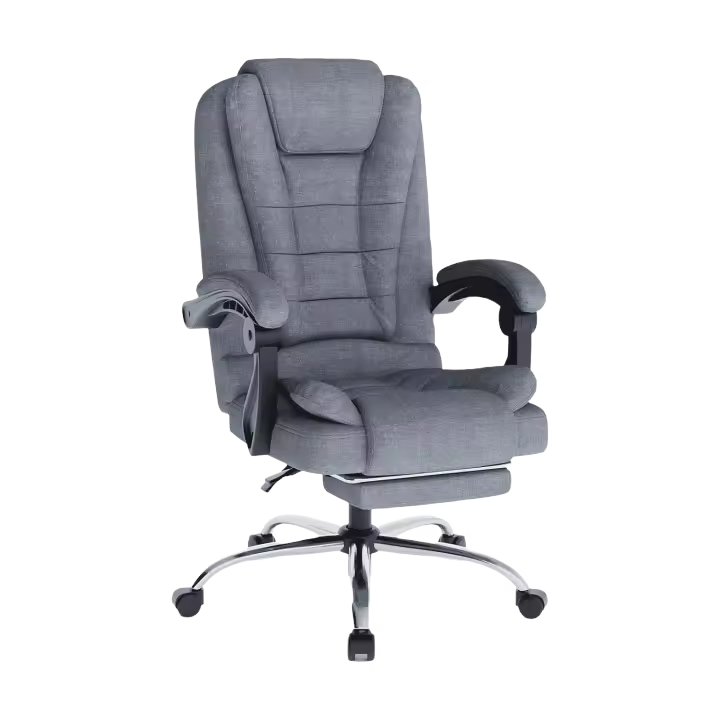 Silla de Oficina Ergonomica Ejecutiva de Alto Resalto con Respaldo Altura Ajustable Silla Giratoria - 1