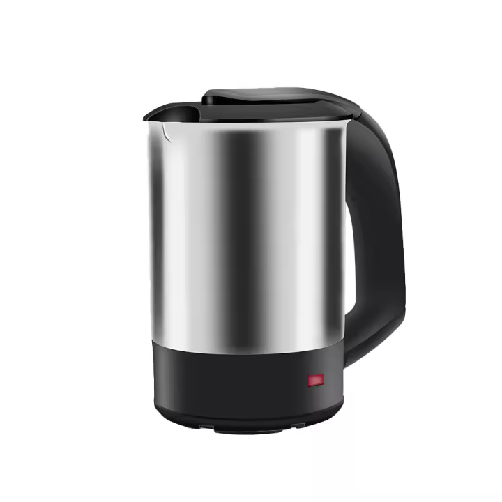 Mini Hervidor eléctrico de acero inoxidable, Caldera de agua portátil de viaje de 1000W, 0.5L, para Hotel, viaje familiar - 1