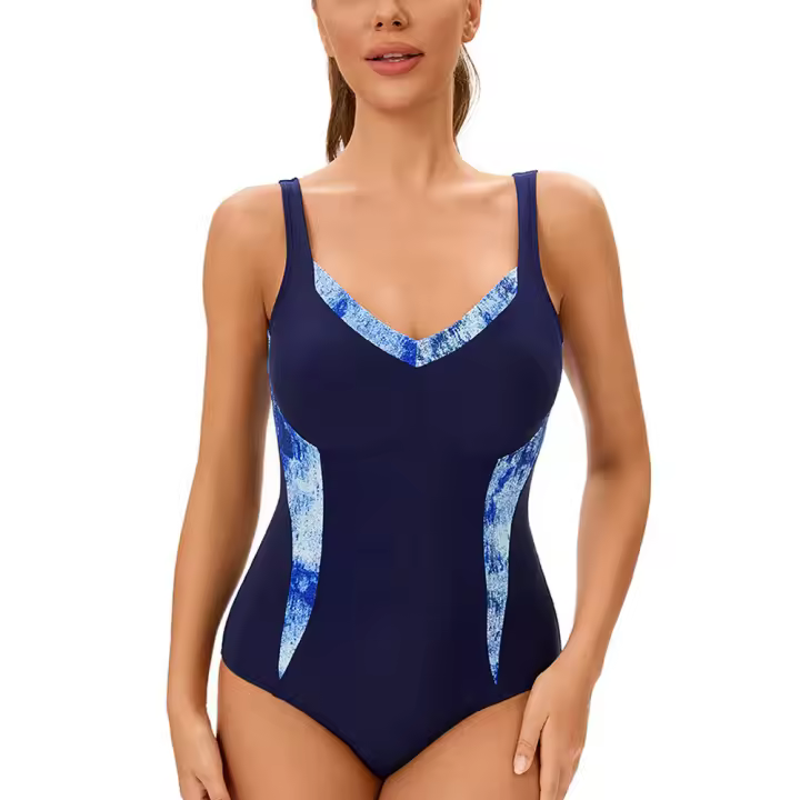 Bañadores de una pieza para mujer, traje de baño de manga larga con protección UV para surf - 1