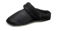 Zapatillas peludas cálidas para hombre y mujer, zapatos de algodón concisos para interiores y el hogar, toboganes mullidos informales, zuecos de piel de felpa, 48, Invierno - details 2