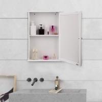 Mueble Espejo Mueble Pared baño Espejo Estante Mueble Joyero Mara 42 x 58,5 x 12 cm Blanco - details 6