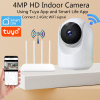 Cámara de Seguridad Inteligente Tuya 4MP Visión Nocturna Infrarroja Audio Bi-Directional - details 0