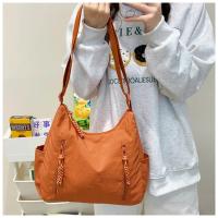 Bolsos Cruzados de Nylon Hobos Bolsos Manuales de Alta Capacidad para Mujer con Cremallera - details 21