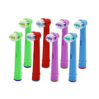 Cabezas de Cepillo de Dientes para Niños y Niñas Reemplazo 16pcs Compatible con O ral B Cepillo Dientes Eléctrico Material Plástico Fabricado en China Firmeza Media - details 0