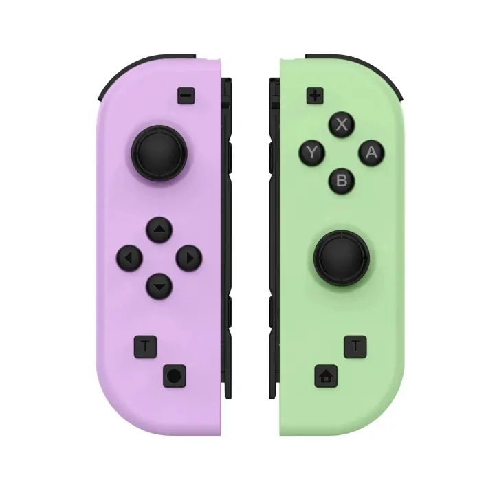 Gamepad Bluetooth para Switch/OLED/LITE/IOS/Android/PC Controlador inalámbrico JoyPad Joystick con mango izquierdo y derecho Giroscopio de 6 ejes con consola de juegos Trubo Wake Up - 1