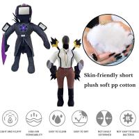 TitanTV-peluche de inodoro para hombre y mujer, 2 paquetes, actualización de TitanTV, taladro Titan, lindo personaje divertido, cámara de TV - details 3