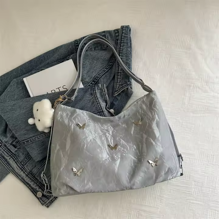 Nuevo, diseño, bolso de hombro, bolso de hombro, bolso, casual, mochila, gran capacidad, moda callejera, PU - 1