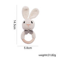 Bebé Recién Nacido Juguete de Crochet con Diseño de Dibujos Animados en Madera Unisex Regalos para Recién Nacidos Marca - details 0