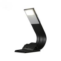 Portable LED Reading Book Light With Detachable Flexible Clip USB Rechargeable Lamp For Kindle eBook Readers - details 0