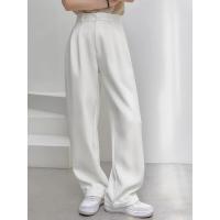 Pantalones de Pierna Recta de Cintura Alta para Mujer Pantalones de Oficina Negros Cómodos y Elásticos Todas las Tallas, Nuevo - details 2