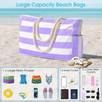 Bolsos de playa para mujer Bolso grande de playa impermeable Bolsos de playa con cremallera Bolso de piscina impermeable a prueba de arena Bolso grande - details 65
