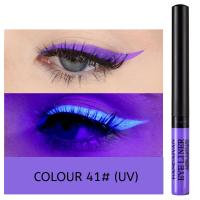HANDAIYAN Juego de delineador de ojos líquido mate de 12 colores, delineador de ojos colorido intenso metálico resistente al agua, larga duración, punta ultrafina a prueba de manchas - details 50