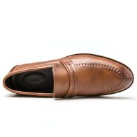 Nuevo producto Creatividad 2025 Moda y ocio Zapatos de vestir Oxford de cuero genuino para hombres Suelas hechas a mano - details 14