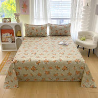 Sábanas de Cama Planas con Estampado de Flor Roja Tamaño de Cama Doble - details 24
