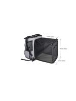 Mochila extensible para mascotas, bolsa de gran capacidad, transpirable, portátil, plegable - details 9