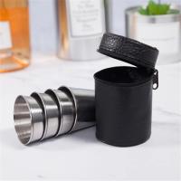 Juego de Tazas de Acero Inoxidable Ideal para Acampar al Aire Libre 4 Piezas 6 Tazas - details 0