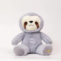 Juguete de peluche transpirable Kawaii, muñeco de oso calmante para bebé, compañero para dormir, peluche con sonido - details 1