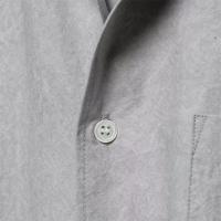 Camisa informal de mujer, nueva llegada de verano 2025, con cuello de solapa, manga larga, decoración de bolsillo y temperamento versátil. - details 5