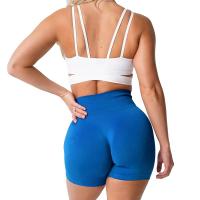 Pantalones Cortos de Spandex sin Costuras Ropa Deportiva de Ajuste Suave para Fitness y Yoga - details 6