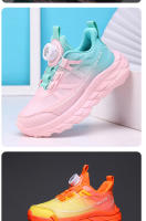 Zapatos de tenis deportivos ligeros para niños y niñas, zapatillas de correr antideslizantes para exteriores, zapatos transpirables de moda para niños - details 24