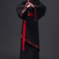 Trajes de escenario para hombres chinos, traje Hanfu, traje de Cosplay antiguo, vestido antiguo de danza folclórica, traje antiguo de la dinastía Tang - details 6