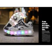 Zapatos de Ruedas Baozou Modelos Sencillos y Dobles Automáticos LED de Luz - details 42