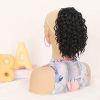 Extensión de cola de caballo rizada y ondulada profunda ombré, rizos Afro, cola de caballo con cordón, peluca con Clip, postizo de cola de caballo esponjoso para uso diario - details 2