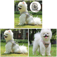 Correa Reflectante Transpirable para Perros Pequeños Collares de Mascotas Hechos en China - details 2