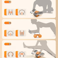 Entrenador de abdominales automático con soporte Temporizador, Rueda de abdominales de rebote - details 3