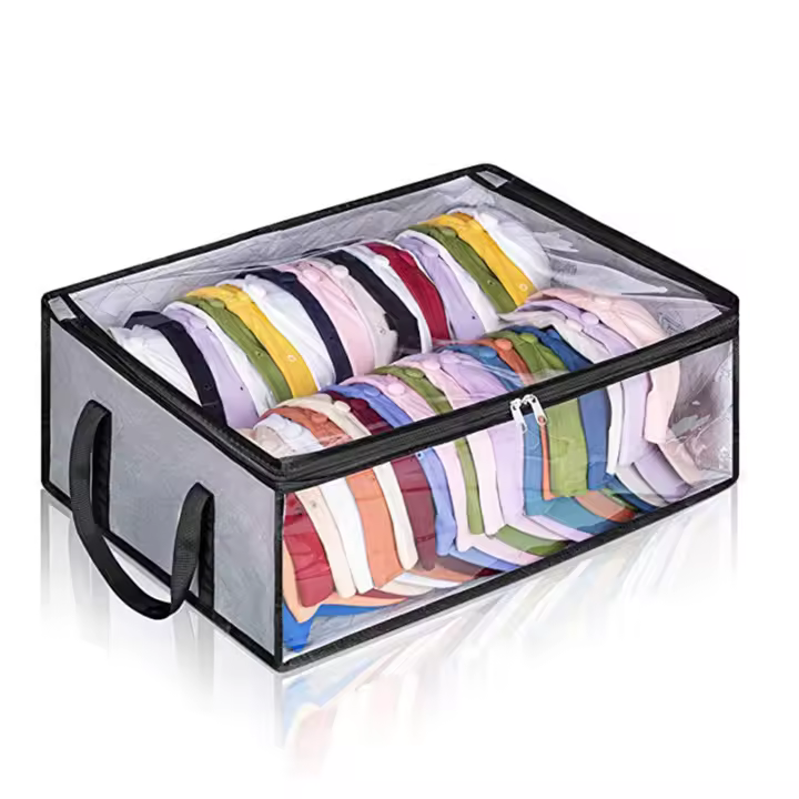 Bolso de almacenamiento de sombreros, bolsa de almacenamiento de ropa de juguetes para niños, gran capacidad para el hogar - 1