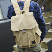 Mochila Grande De Lona Para Hombres Nueva De Alta Calidad Mochila Escolar De Hombros Grandes Para Viajes Moda Camping Bolsas Simples - details 3
