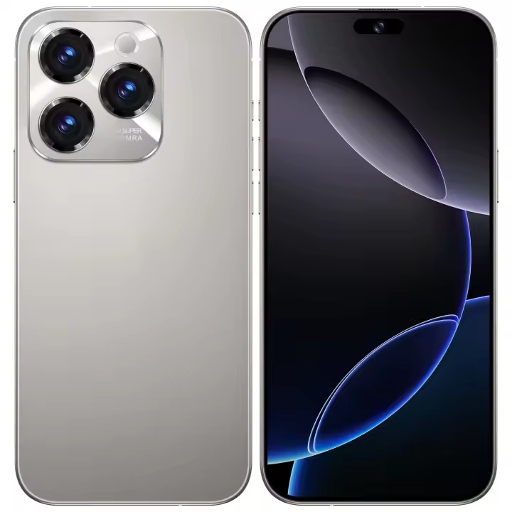 Versión Global teléfono móvil Original I16 Pro Max teléfonos inteligentes 2025 nuevos teléfonos móviles de 7,3 pulgadas Android Celular 22G + 2TB tarjeta SIM Dual - 1